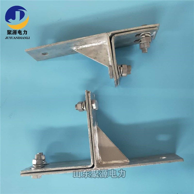 角钢塔直线紧固件  ZL-165热镀锌扁铁紧固夹板  Y光缆金具厂家