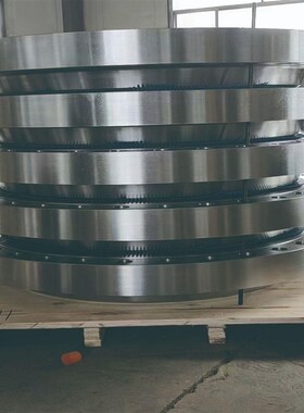 316L304L不锈钢电0标法兰管件 D焊N120PN40边锻制Y带颈对翻法兰