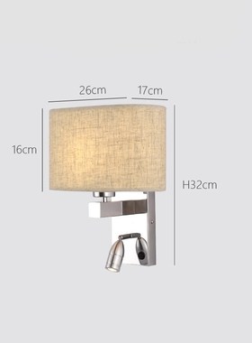 American bedroom wall lamp bedside lamp solidQ wood aisle la