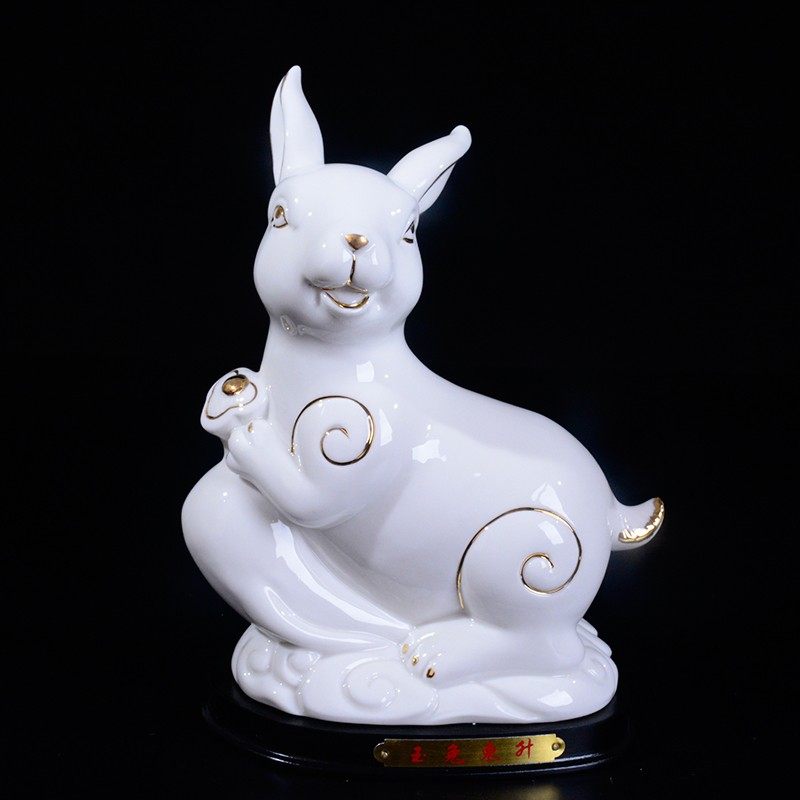 招财陶瓷狗摆件鼠牛虎兔龙蛇w马羊猴鸡猪工艺品家居饰品12生肖摆,家居饰品,装饰摆件,淘宝优惠券,粉丝福利购,淘宝优惠卷