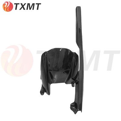 适用BMW S1000RR S1000R摩托车改装碳纤R维后挡泥板带链条盖