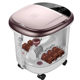 美妙足浴b盆 JD618全自动按摩泡脚桶电动加热洗脚盆深桶足浴器泡