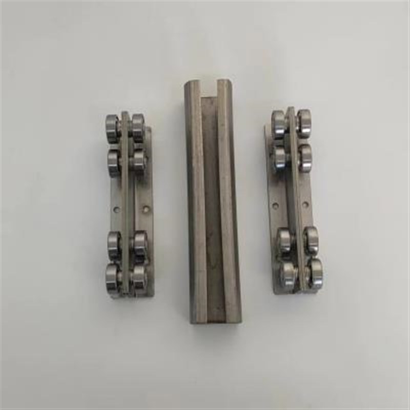 304不锈钢地面平移导轨重型阳光房天窗移动轨道滑轮CW40侧滑滑轨