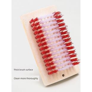 家用加厚长柄木质竹质洗鞋刷鞋刷硬毛洗衣刷地板刷清洁不伤鞋刷子