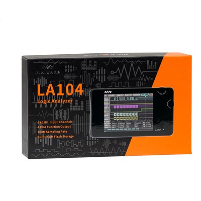 LA104逻辑分析仪4通道可编程CAN总线协议开源100MHZ采样率调试