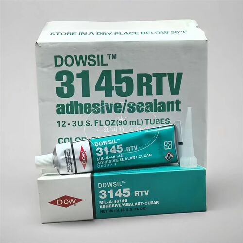 道康宁DOWSIL 3145 灰色绝缘密封胶电子元件固定胶RTV硅橡胶305ML