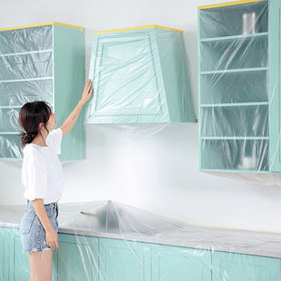一次性塑料防尘膜装 修衣柜保护膜宿舍家具遮盖床罩家用沙发防灰尘