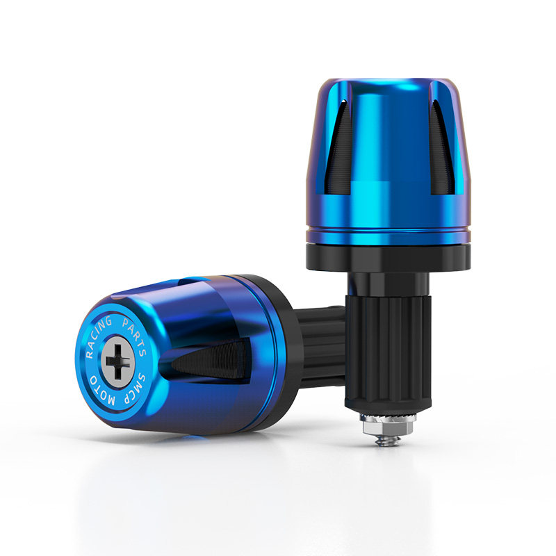 越野摩托车改装手把堵配件福喜鬼火踏板车装饰把手塞防摔车把堵头