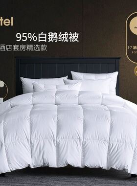 95%white goose down winter quilt comforter blanket duvet出国