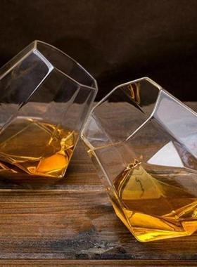 Diamond Whiskey Beer Mug Hotel Bar Whiskey Shot Glass Cup