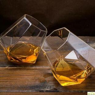 Diamond Whiskey Beer Mug Hotel Bar Whiskey Shot Glass Cup