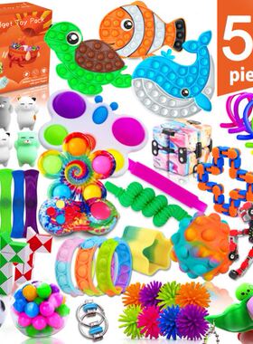 Mystery Fdget Toys Pack Set Pack Ant Stress Chrstmas Adve