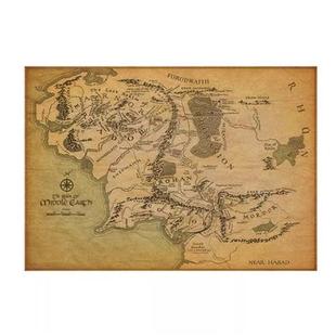 High Quality Vintage World Map Detailed Antique Wall Chart R