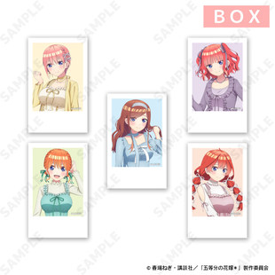 限购5/ D-techno 五等分的花嫁 芭蕾风吧唧立牌拍立得 周边 5月预