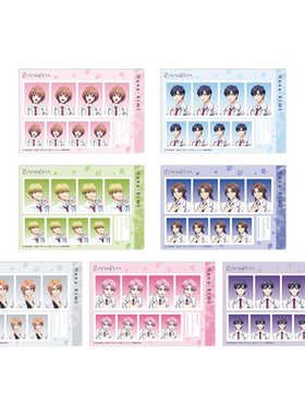 限购5/ movic 花样少年少女 动画公式 证件照相卡 整盒周边 3月预