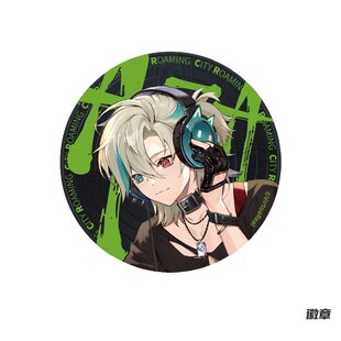 限购5/预售  VirtuaReal 阿萨Aza 城市漫游周边 徽章镭射票立牌