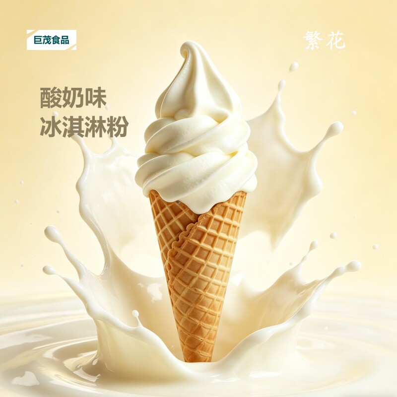 酸奶冰淇淋粉预拌粉意式酸甜商用原料冰激凌加盟店专用粉