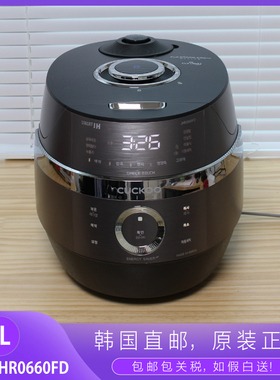 韩国代购CUCKOO/福库电饭煲IH加热压力3L锅家用正品CRP-JHR0660FD