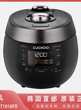 韩国CUCKOO/福库电饭煲5L双压家用大容量智能电饭煲CRP-RT1010FD