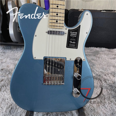 芬达Fender Player Tele014 5212潮池蓝墨产fender玩家芬达电吉他