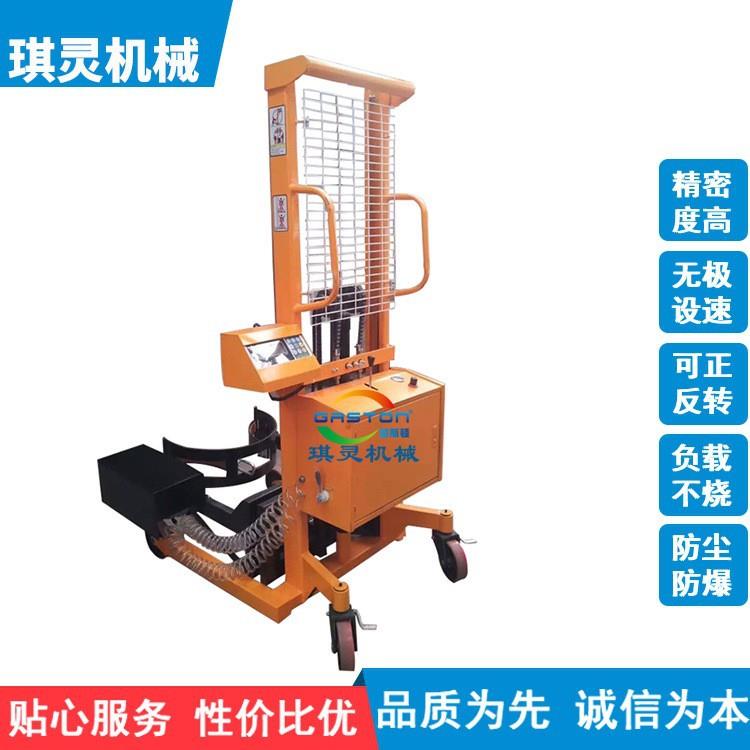 新款气动倒料机 气动倒料车 气动油桶车 气动加料车 气动翻桶机