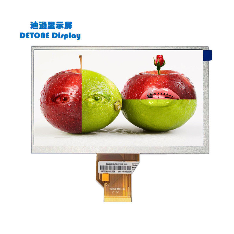 7寸群创TNTFTLCD彩色液晶显示屏50PINRGB接口800x480点阵屏