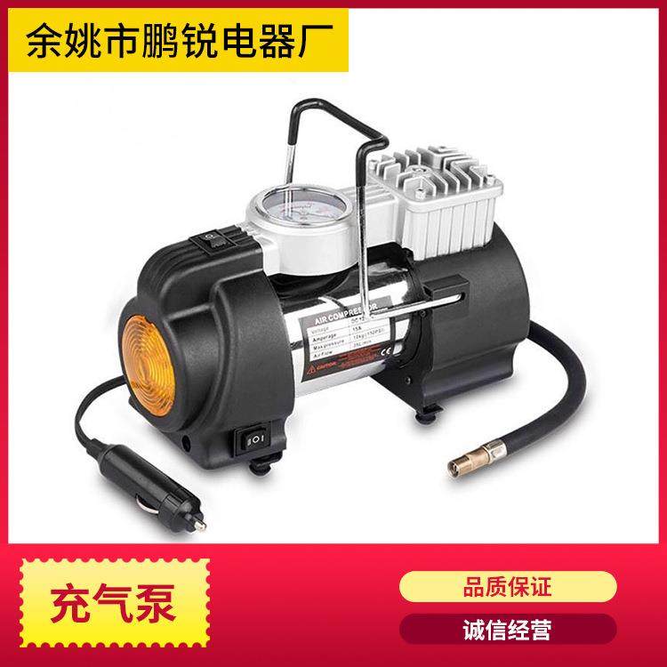 便携式强劲马达 车载金属电动汽车充气泵 摩托皮艇旅游实用 直销