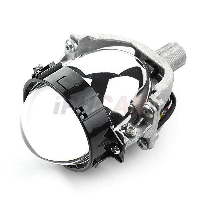 新品上线LED双光透镜高亮瞬间启动不延迟汽车大灯改装LED灯珠透