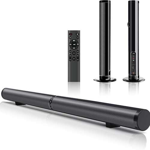 跨境源头工厂电商双节可拆卸音箱家用电视回音壁音响声霸soundbar
