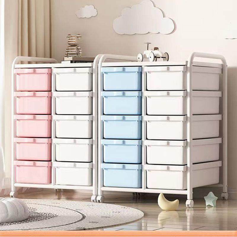 玩具收纳架儿童铁艺置物架落地可移动大容量整理架客厅宝宝收纳柜,模玩/动漫/周边/娃圈三坑/桌游,模型制作工具/辅料耗材,淘宝优惠券,粉丝福利购,淘宝优惠卷