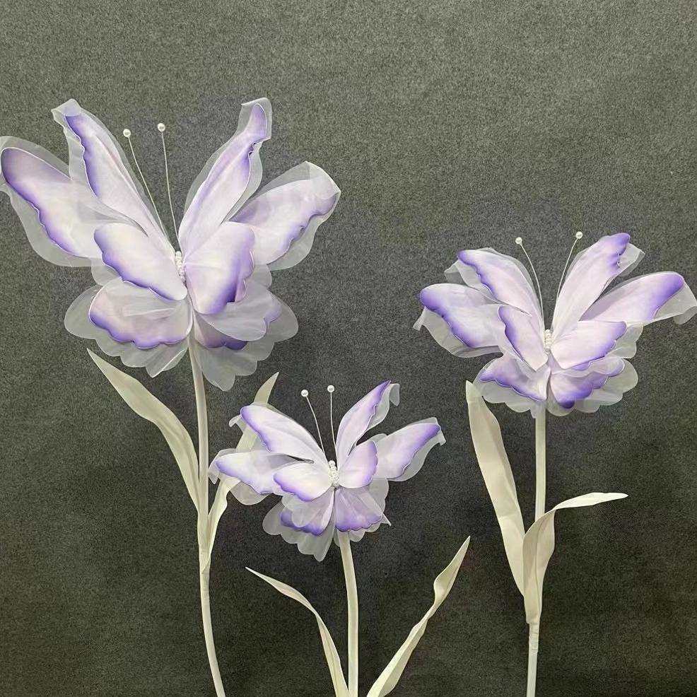 婚庆道具仿真蝴蝶路引花手工店铺装饰商场大型橱窗户外立体纸艺花,模玩/动漫/周边/娃圈三坑/桌游,模型制作工具/辅料耗材,淘宝优惠券,粉丝福利购,淘宝优惠卷