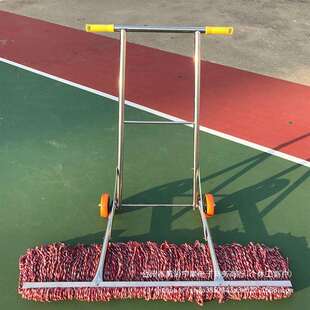 手推式墩布车工厂车间保洁篮球馆专用尘推拖布仓库拖地户外大拖把