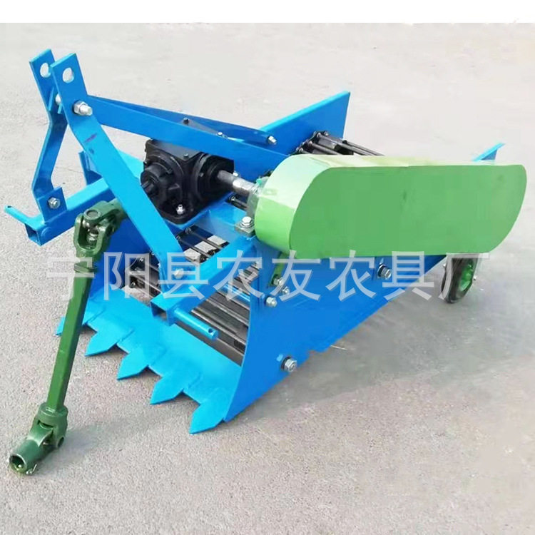 拖拉机后置土豆收获机PTO传动收红薯收马铃薯机90型宽幅刨土豆机