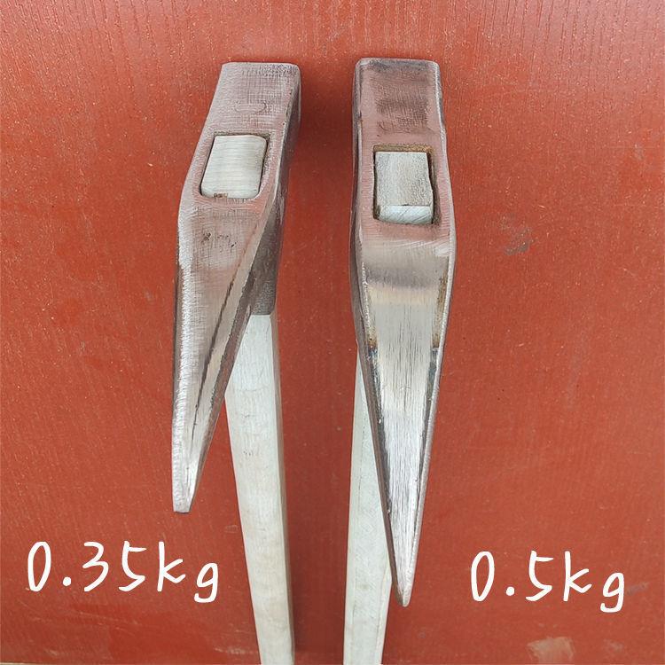 杨家地老师傅特种铝摸尖头独角铝模锤专业吕模板铝木专用工具胶把