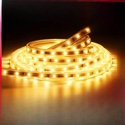 灯带led灯条客厅220v吊顶嵌入式家用2835柔性线性软灯带条灯