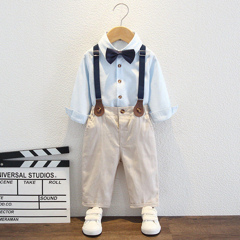 儿童男童礼服套装夏季英伦风主持人走秀钢琴演出服花童生日小西装