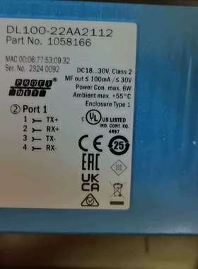DL100-22AA2112 订货号: 1058166议价
