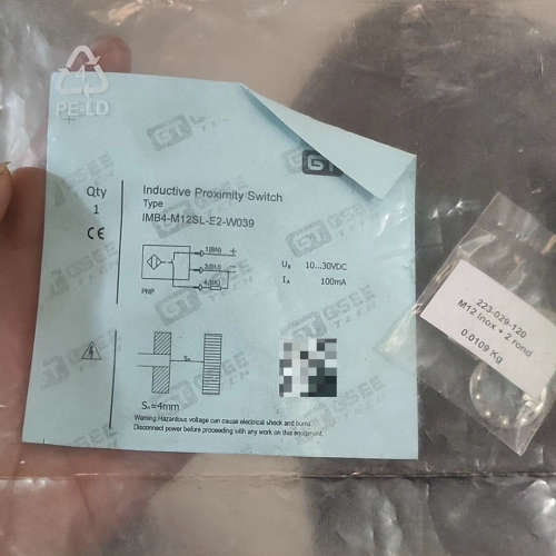GSEE吉诺接近开关，IMB4-M12SL-E2-W039，议价