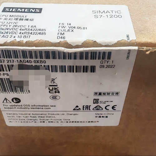 6ES7217-1AG40-0XB0原装仅开封议价～议价