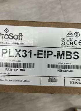 Prosoft PLX31-EIP-MBS全新原装，美议价
