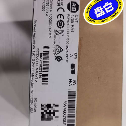 1769-PA4电源模块，全新原装，带原厂封条和议价