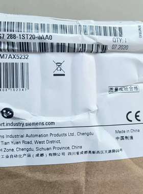 全新原装CPU ST20  6es7288-1st20议价