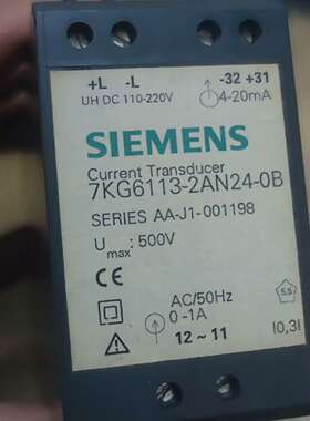 测量变换器7KG6113-2AN24-0B 实拍图议价