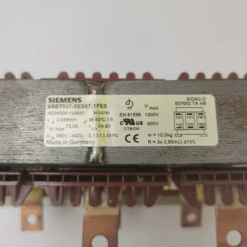 全新原装6SE7027-2ES87-1FE0电抗器4E议价
