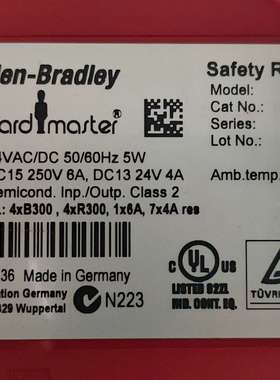 全新正品Allen-Bradley Guardmaster安议价