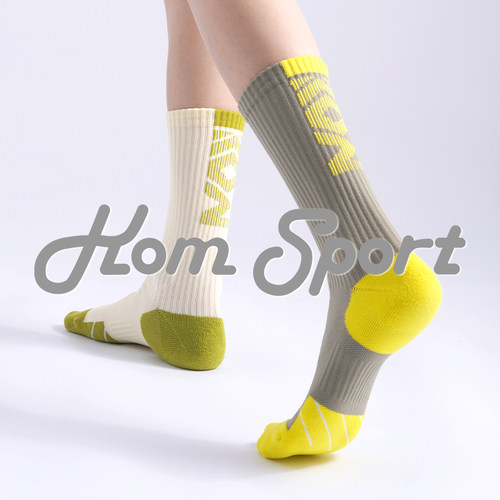 KOM运动袜子男女秋冬自行车吸汗透气压力抗菌防臭徒步骑行袜