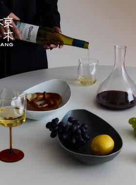 边集EDITOR椋木云雾葡萄酒杯不规则红酒杯水杯咖啡杯易饮高级礼物