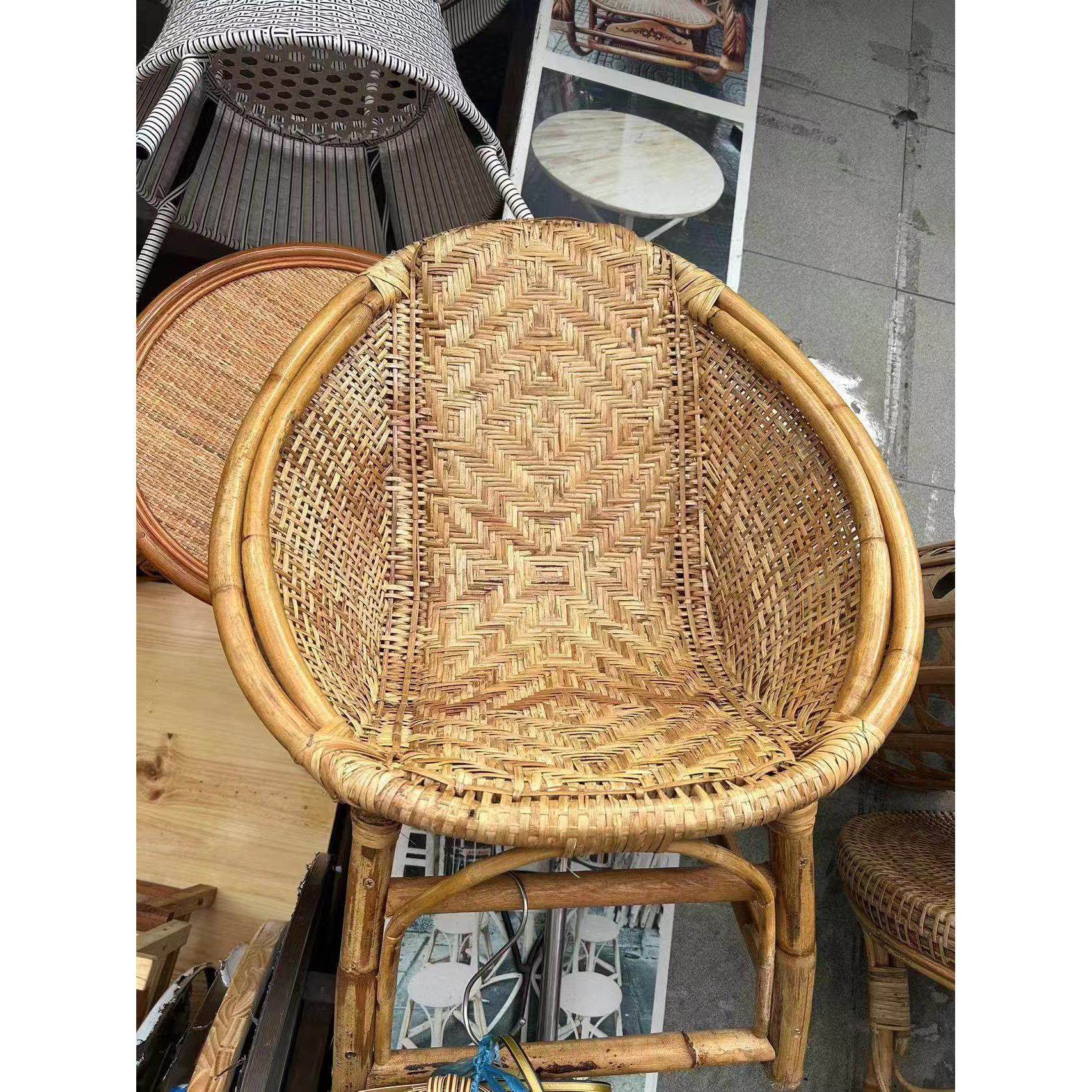 高档欧式户外藤椅庭院阳台休闲区圆形藤编沙发柚木滕靠椅单人外贸,住宅家具,阳台椅,淘宝优惠券,粉丝福利购,淘宝优惠卷