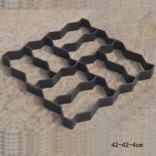 新型波纹砖模具、水泥模具、地面硬化模具、强化路面、人行道