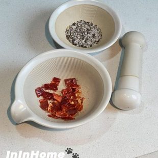 婴儿辅食捣食宝宝果物碾磨研磨碗研磨陶瓷棒泥器辣椒器手动蔬米糊